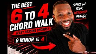 The BEST 6 to 4 Chord Walk for Worship Piano (Easy Passing Chords)