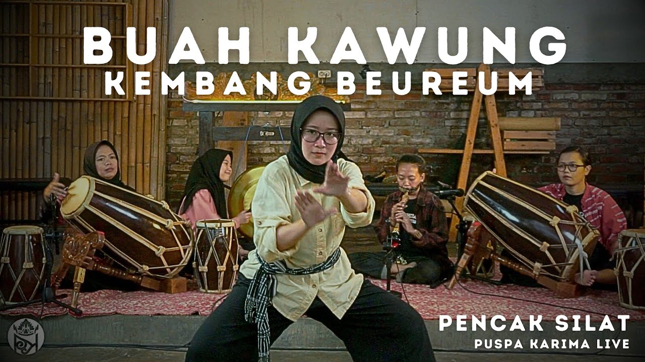 Buah Kawung naek Kembang Beureum - Pencak Silat - Puspa Karima (LIVE)