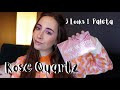 TRES LOOKS USANDO LA PALETA ROSE QUARTS DE HUDA BEAUTY!💗 Estoy Impactada... - Ro Contardo