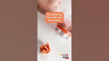 How Empty Is an Empty Bottle?  #experiment #stem