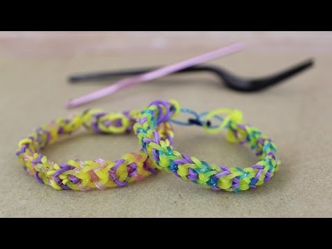 NO LOOM Inverted Fishtail Bracelet Tutorial