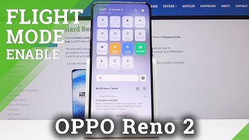 How to Enable Airplane Mode in Oppo Reno 2 - Use Flight Mode
