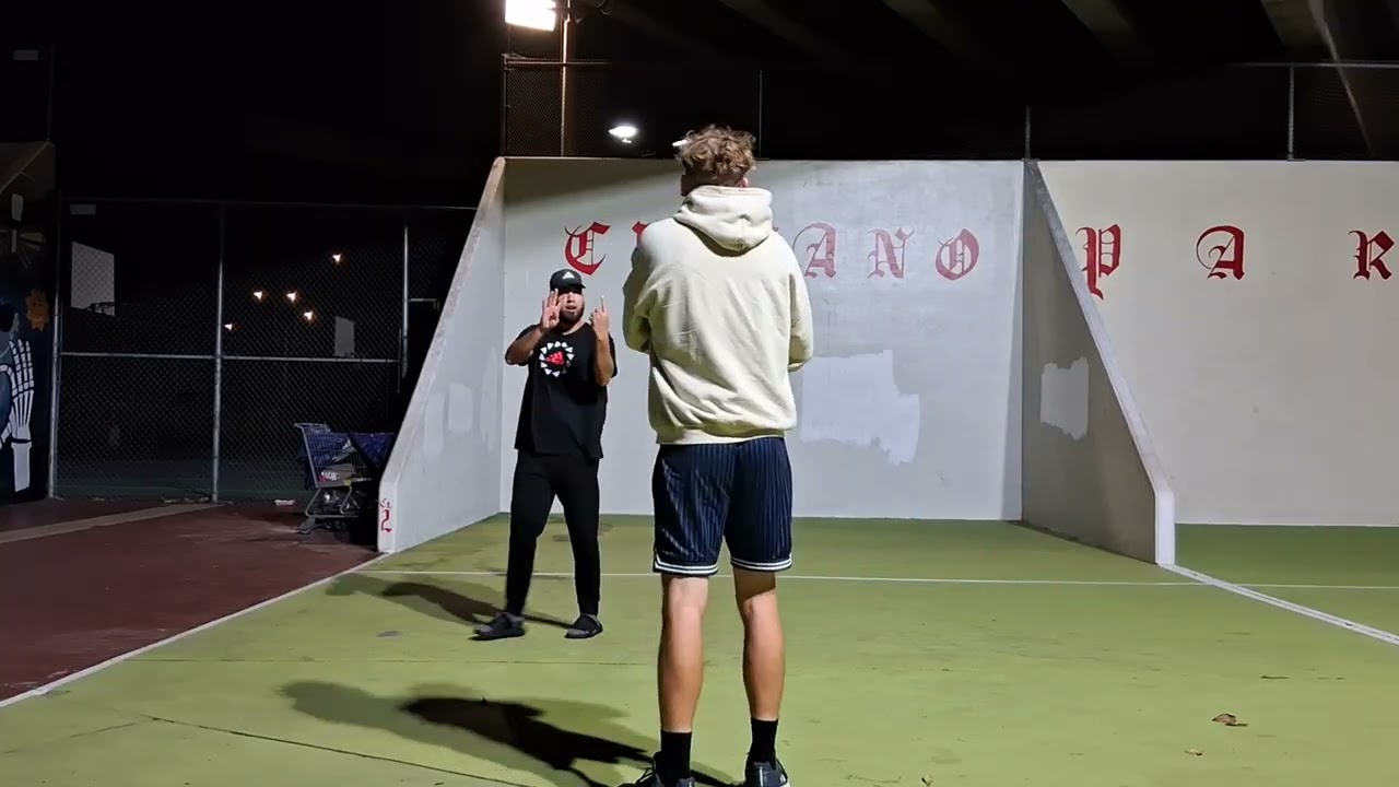 Game 1 Chicano Park Handball tournament 