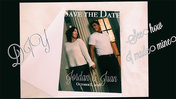DIY- Save The Dates