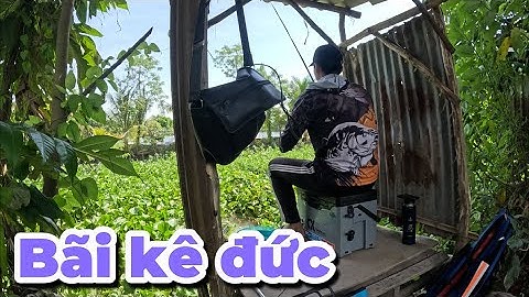 Câu đài ở bãi câu Kê Đức nằm ở cồn Khương, một điểm câu chứa nhiều ẩn số 