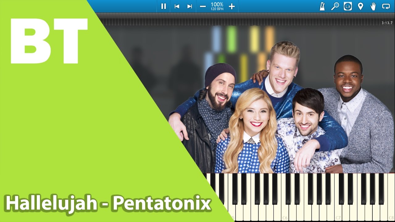 Hallelujah - Pentatonix (Piano Cover) + Sheets - YouTube
