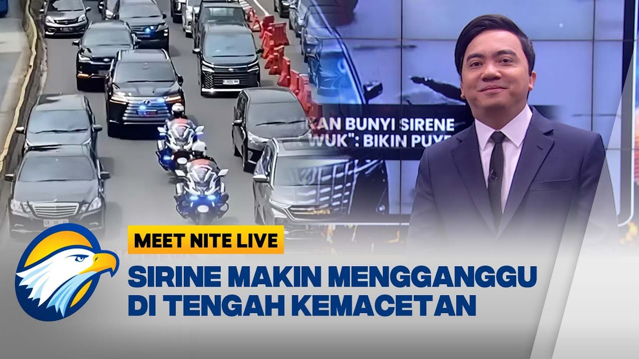 AUUUWW!! Sirine Rotator Dipakai Seenak Jidat Belum Tentu Kondisinya Darurat - [Meet Nite Live]