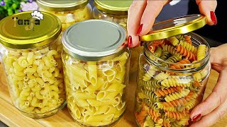 pasta lasts in a jar for 20 years! canning food in jars! defeat food shortages and war!