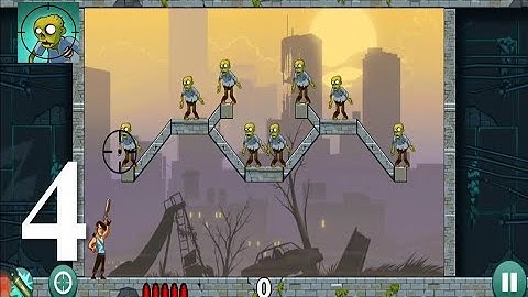 Stupid Zombies - Gameplay Walkthrough Part 4 - Chapter 1 Stage 2 Level 1-30 (iOS, Android)