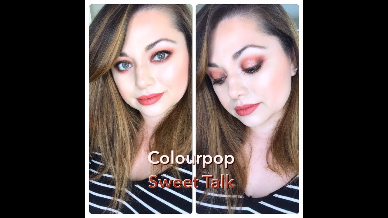 NEW! Colourpop Spring 2019 Collection Sweet Talk Palette | Littlemisskinxpert