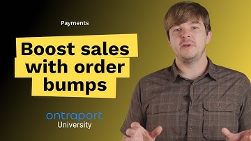 How to boost sales by adding order bumps to your forms in Ontraport