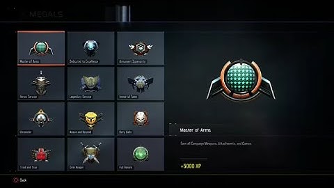 Bo3 100% Complete All Campaign Medals & Challenges