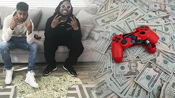 $10,000 WAGER GAME OF 2K VS SWAGHOLLYWOOD!! THE REMATCH!!! SOMEONE RAGED QUIT!!