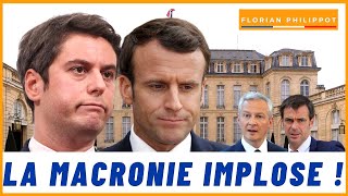 La macronie au bord de l’implosion : Macron devient encore plus fou !