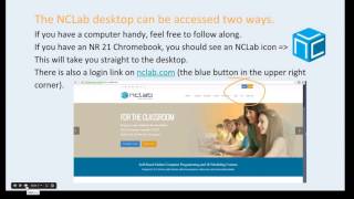 An Introduction to NCLab An Introduction to NCLab