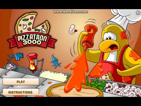 How to make candy pizzas in club penguin