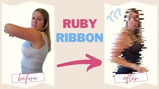 Ruby Ribbon Before and After