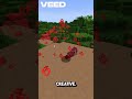 The fastest time to die in creative mode part 2 #minecraft #shorts #gaming