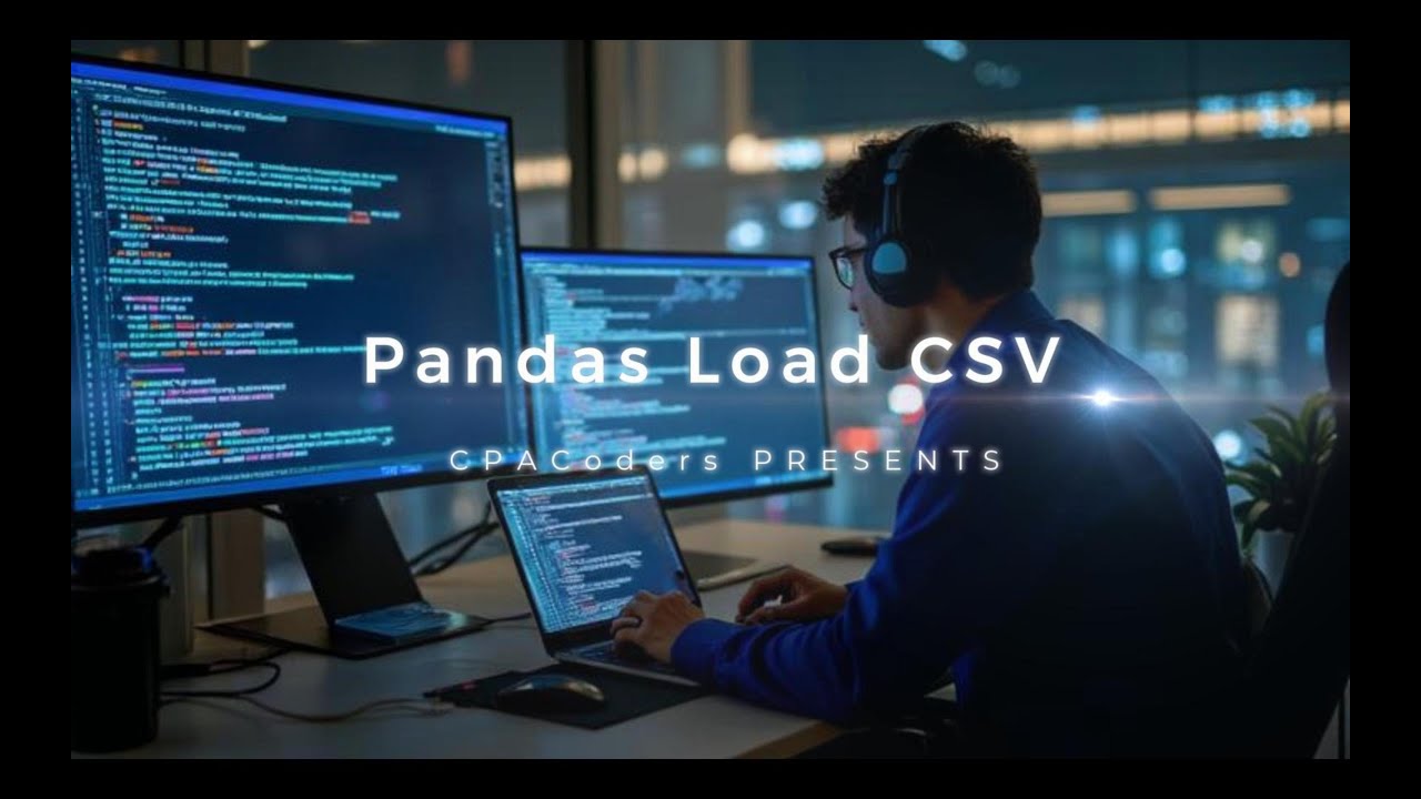 CPA Coders - Course #106 - Pandas Load CSV - YouTube