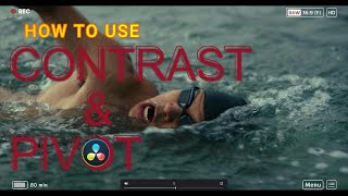 How to Use Contrast and Pivot in Davinci Resolve