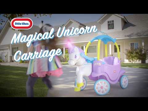 little tikes carriage unicorn