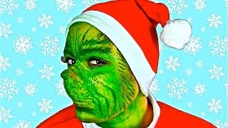 THE GRINCH MAKEUP TUTORIAL!