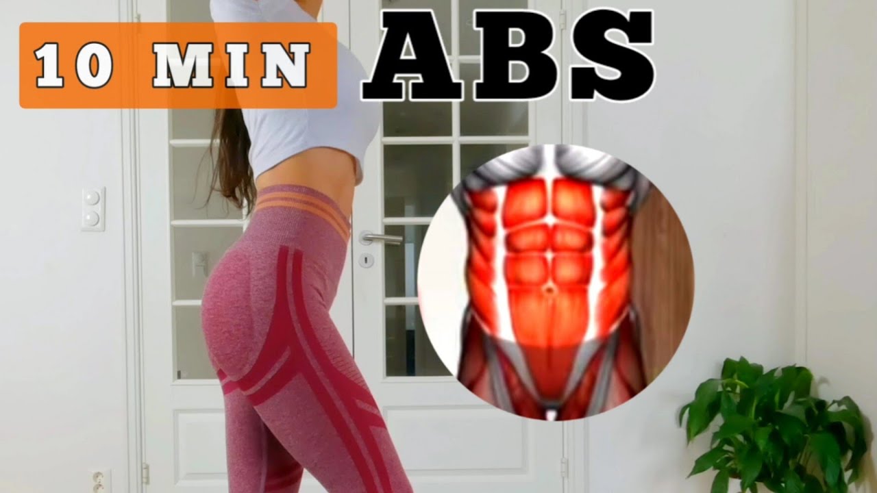 10 MIN Daily ABS Workout || No Equipment 》Akira Fit - YouTube