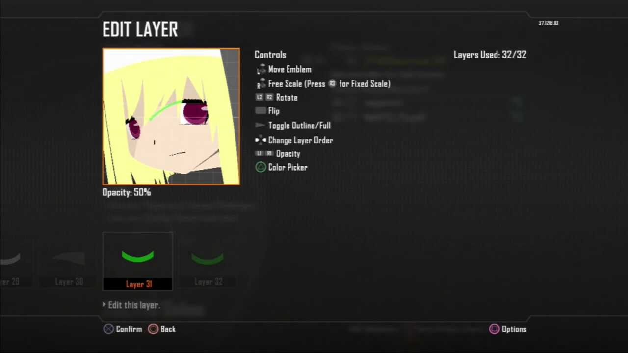 CoD Black Ops 2 Emblem 'Sora no Otoshimono - Chaos'