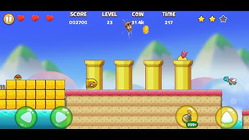 super Matino game world 2 level 23 complete and fast 💯