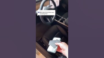 What if My Phone Gets *LOCKED* In My Tesla?! 😭🤡 #shorts #tesla #model3 #teslaflex
