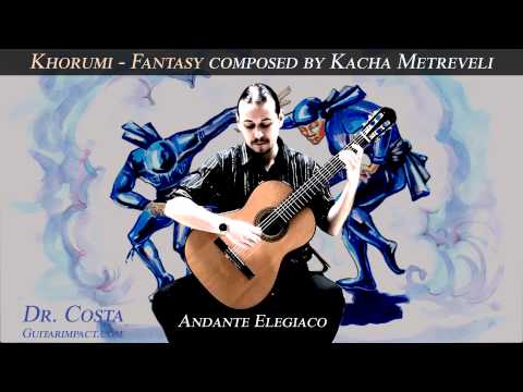 \"Khorumi-Fantasy\" - \"ხორუმი\" სოლო გიტარა /for Guitar by Kacha Metreveli played Eduardo Minozzi Costa