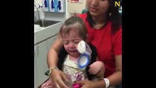 Blind Girl Sees Mom For First Time