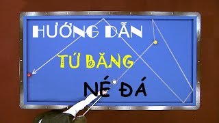 Blomdahl hướng dẫn chi tiết 17 thế bi tứ băng né đá (Vietsub) - Blomdah's billiards lesson