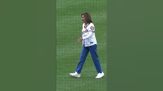Speaker Emerita Pelosi Throws the First Pitch for Washington Nationals Night Out thumbnail