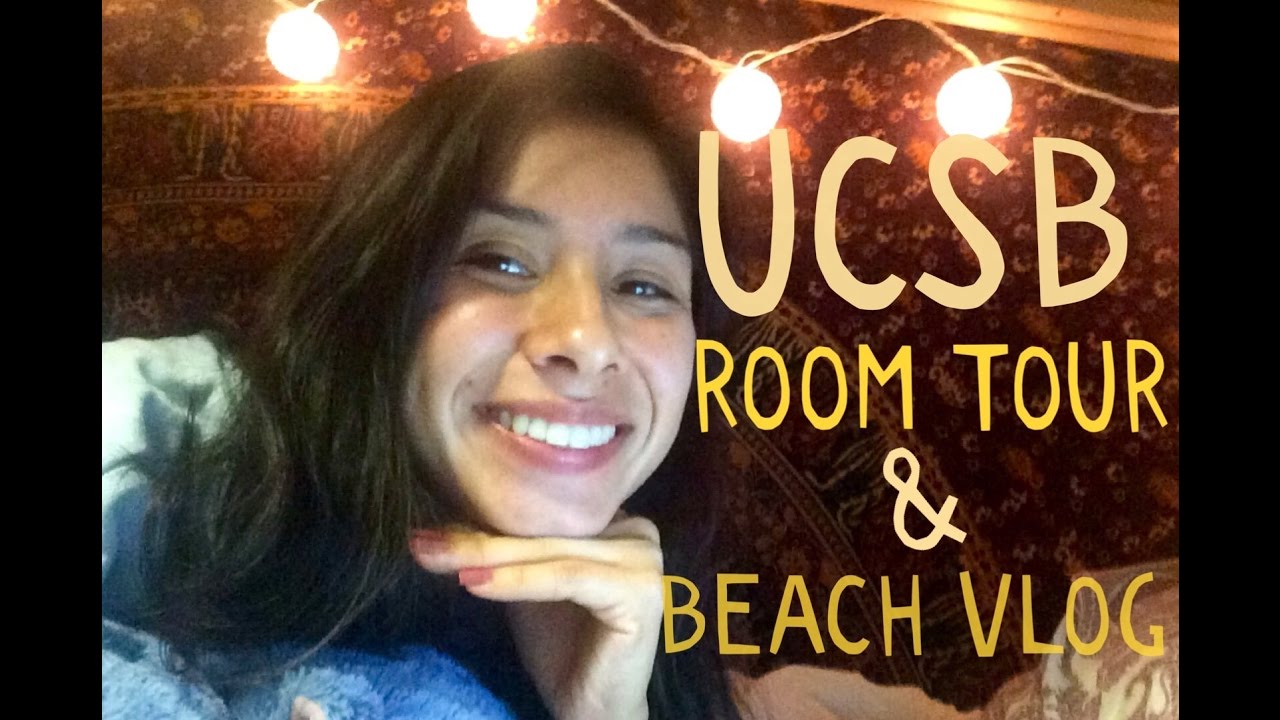 My College Dorm Tour + Beach Vlog - YouTube