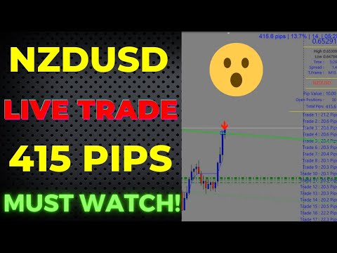 NZD/USD LIVE FOREX TRADE EASY STRATEGY: WATCH THE TRADE FROM START TO FINISH!