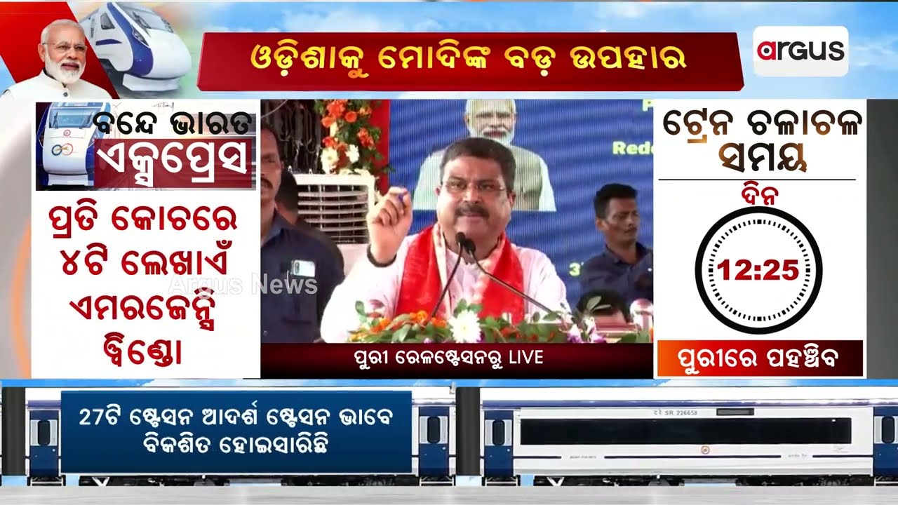 Odisha Is Developing With PM Modi's Vision For Development: Union Minister Dharmendra Pradhan
