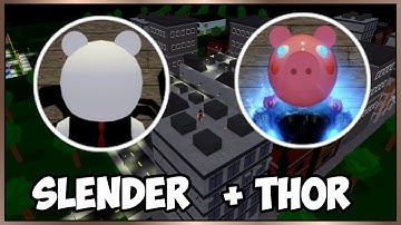 How to get SLENDER PIGGY and THOR PIGGY in Find the Piggy Morphs | Roblox
