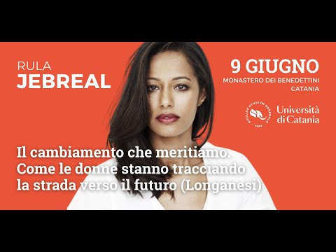 Conversazione con Rula Jebreal (Monastero dei Benedettini, Università di Catania)