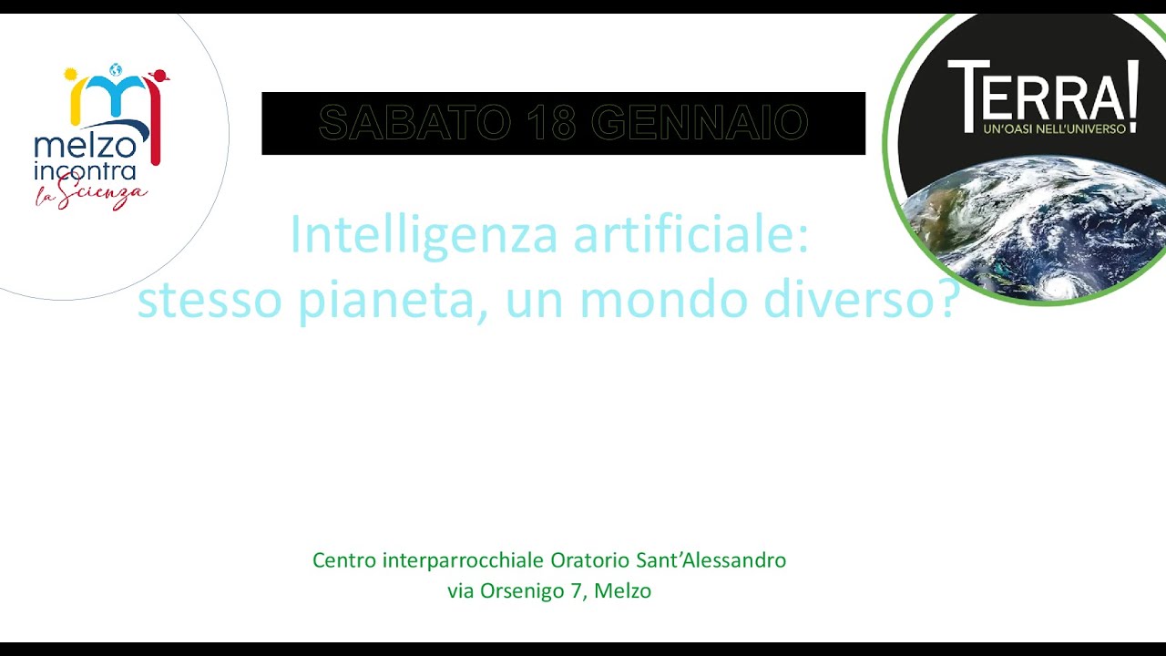 L'intelligenza artificiale: stesso pianeta, un mondo diverso