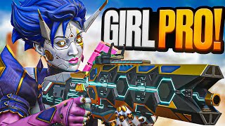 My Teammate was a Pro Women Player! (Apex Legends)