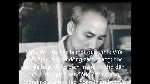 tấm gương tự học Bác Hồ Chí Minh