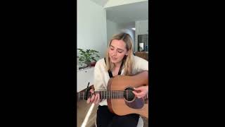 Katelyn Tarver - Somebody Else acoustic (Live on fredasalvador instagram live)