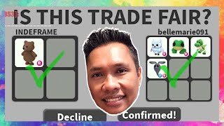 i traded my BROWN BEAR for Snow owl, Frog, Trex, Ghost Bunny - WFL ??? adopt me roblox
