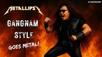 Gangnam Style (Metal Version) – PSY Goes Metal with MetalliPsy [AI PARODY – Not Real | Epic Cover]