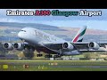 Emirates A380 Glasgow Airport