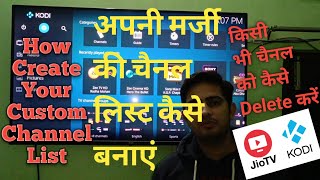 Create Your Custom Channel List in Jio Tv / Delete any Channel from Channel List #jiotv #livetv screenshot 4