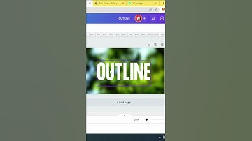 How To Outline Text In Canva