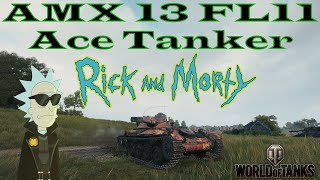💢 RickAndM0rty / AMX 13 FL 11 Ace Tanker 🏅/ World of Tanks