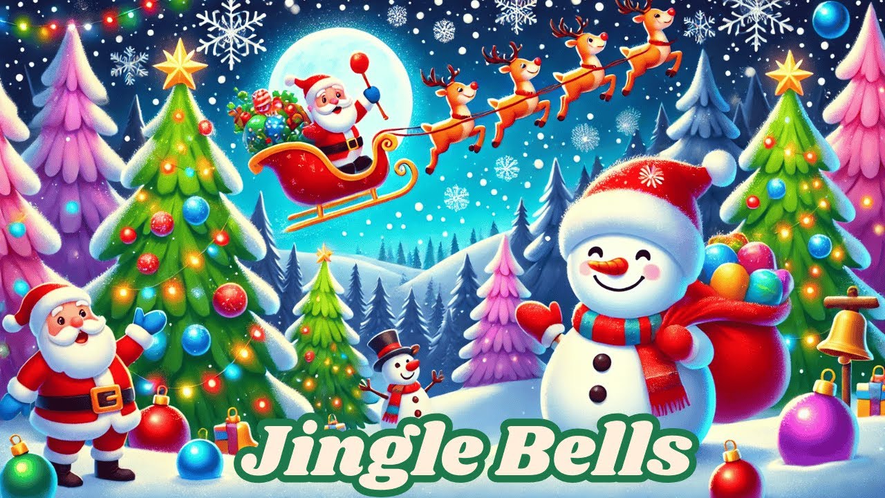 Jingle Bells | Magical Christmas Song for Kids’ Sing-Along Fun | Bing ...